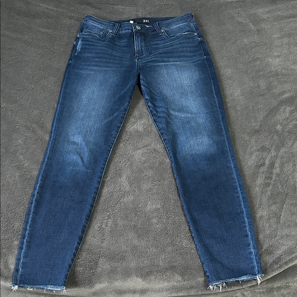 Kut from the Kloth Indigo Straight Leg Jeans